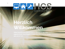 Tablet Screenshot of hcs-support.de